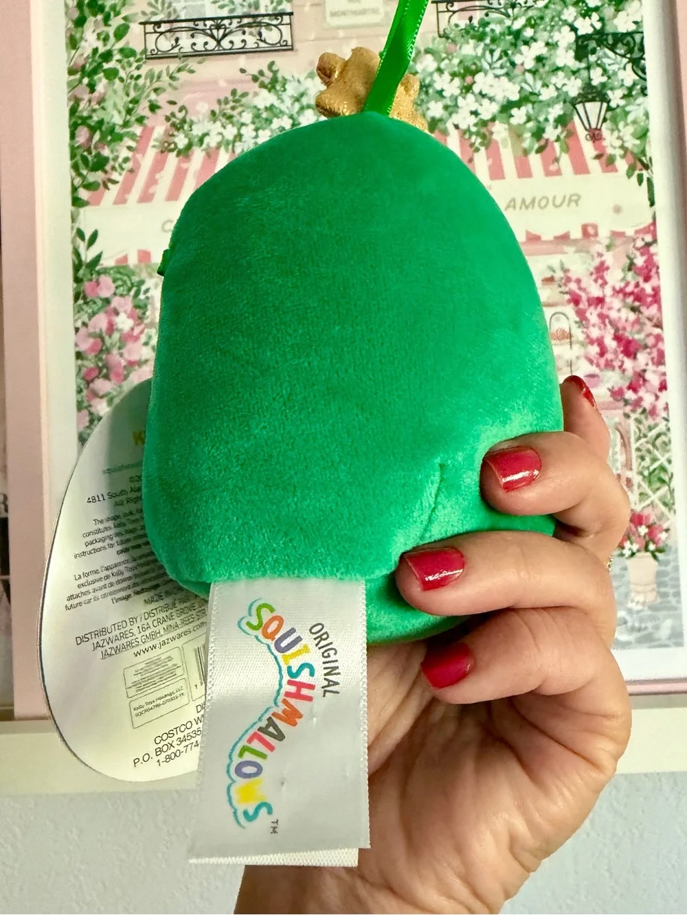 Squishmallows cute green